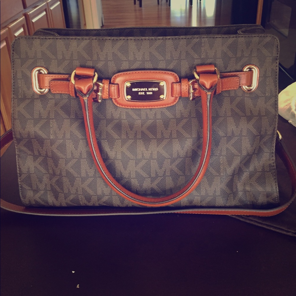 Michael Kors Brown satchel purse
