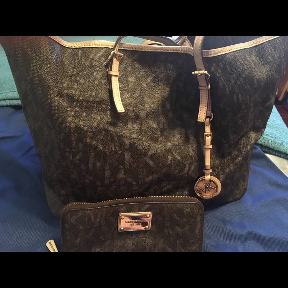 100% Authentic Michael Kors- Bag & Wallet