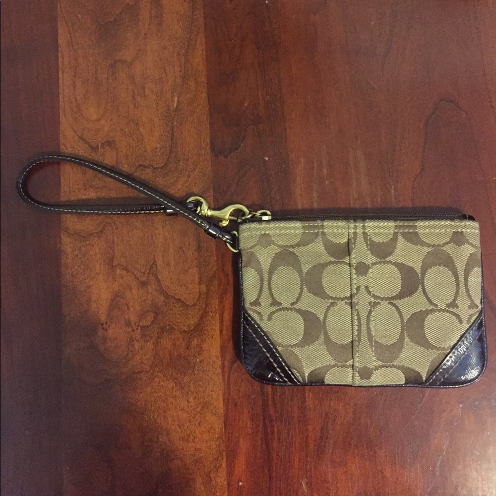 Coach wristlet