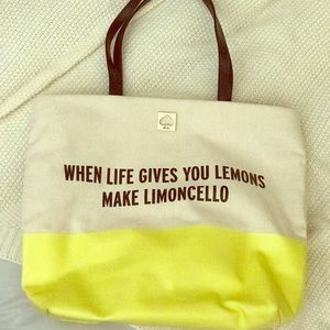 Kate Spade Limoncello Tote Bag