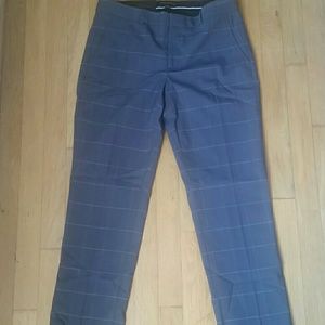 Banana Republic Ryan Windowpane Design Pant
