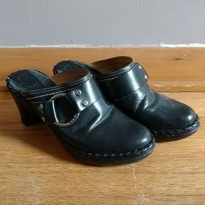 Frye mules, size 8.5