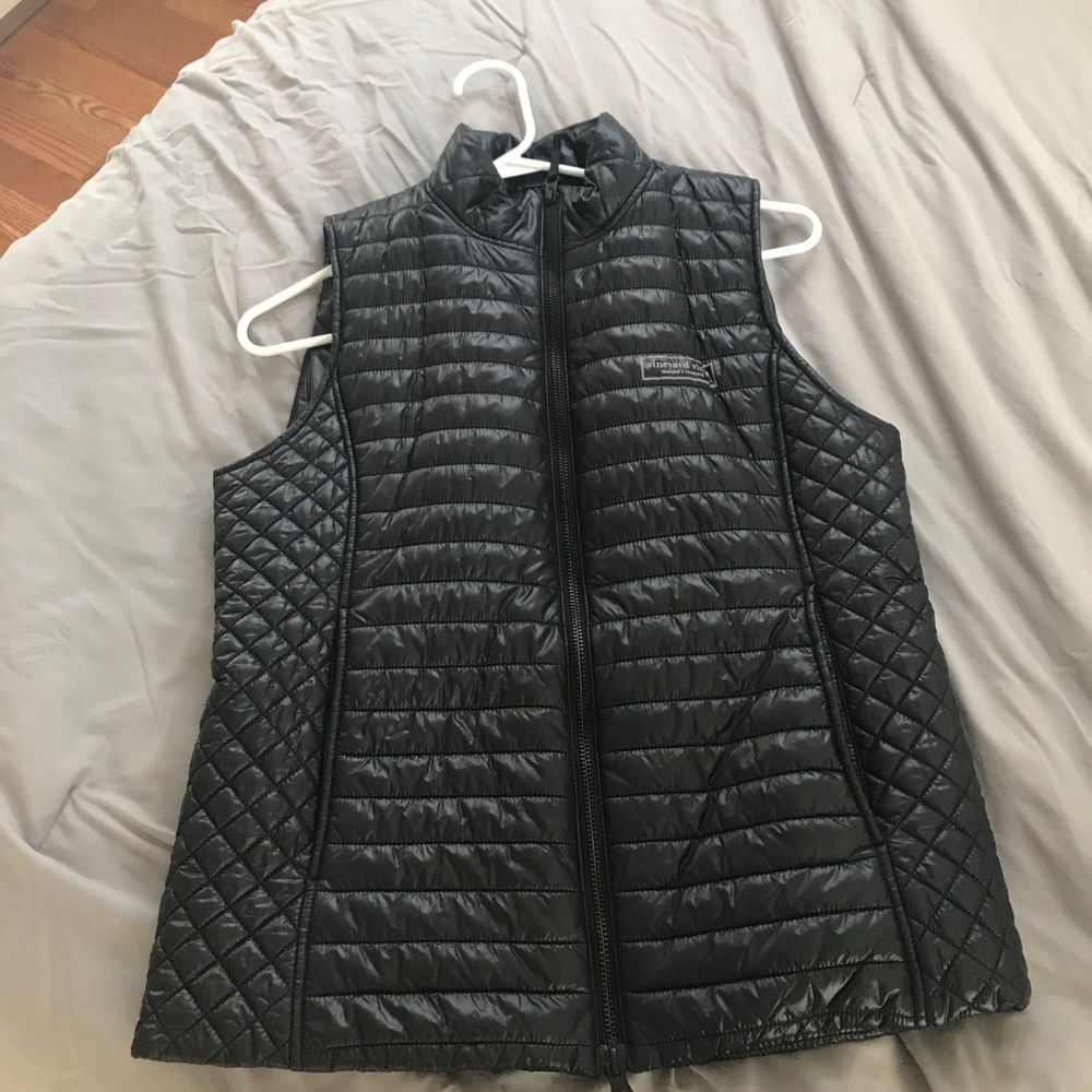 Black Puffer Vest