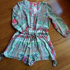 Chelsea & Violet Floral Romper