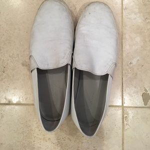 White rubber Vince sneakers