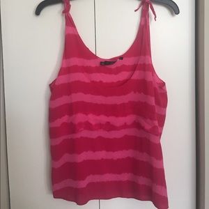 Patterson J. Kincaid Tie Dye Tie Strap Tank XS