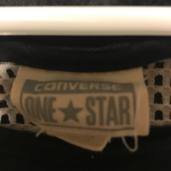 Converse One Star - black and white striped top - Picture 3 of 3