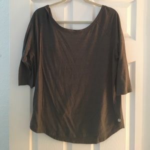 Fabletics scoop back work out top