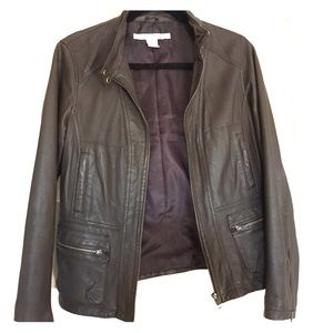 100% leather jacket