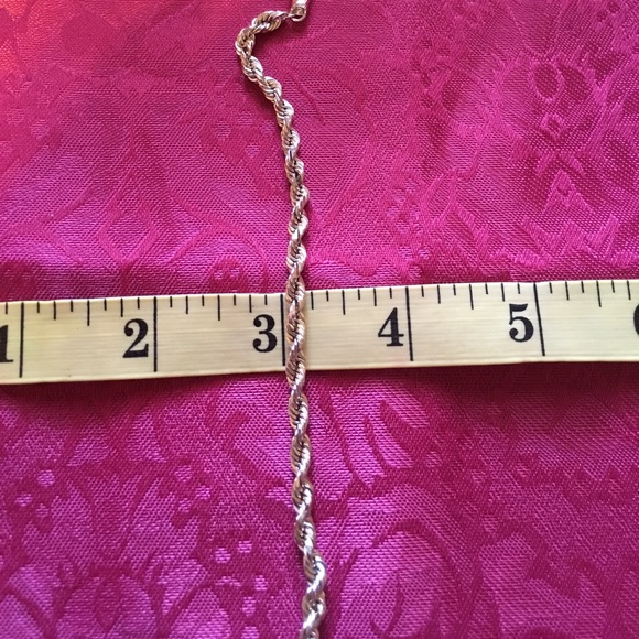10k Gold Rope Bracelet - Picture 3 of 8