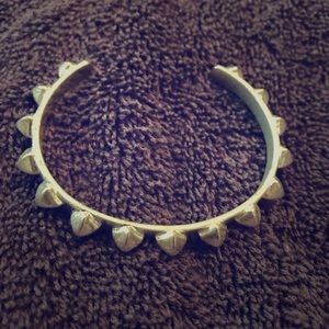 Stella & Dot silver bangle bracelet