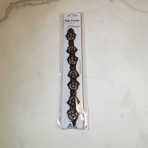 Pink Pewter Headband