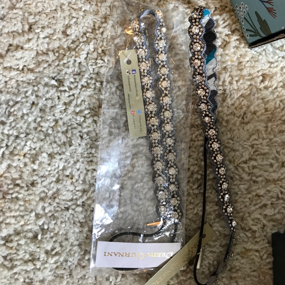HP 🎉 Deepa Gurnani Crystal Headband - Picture 2 of 4