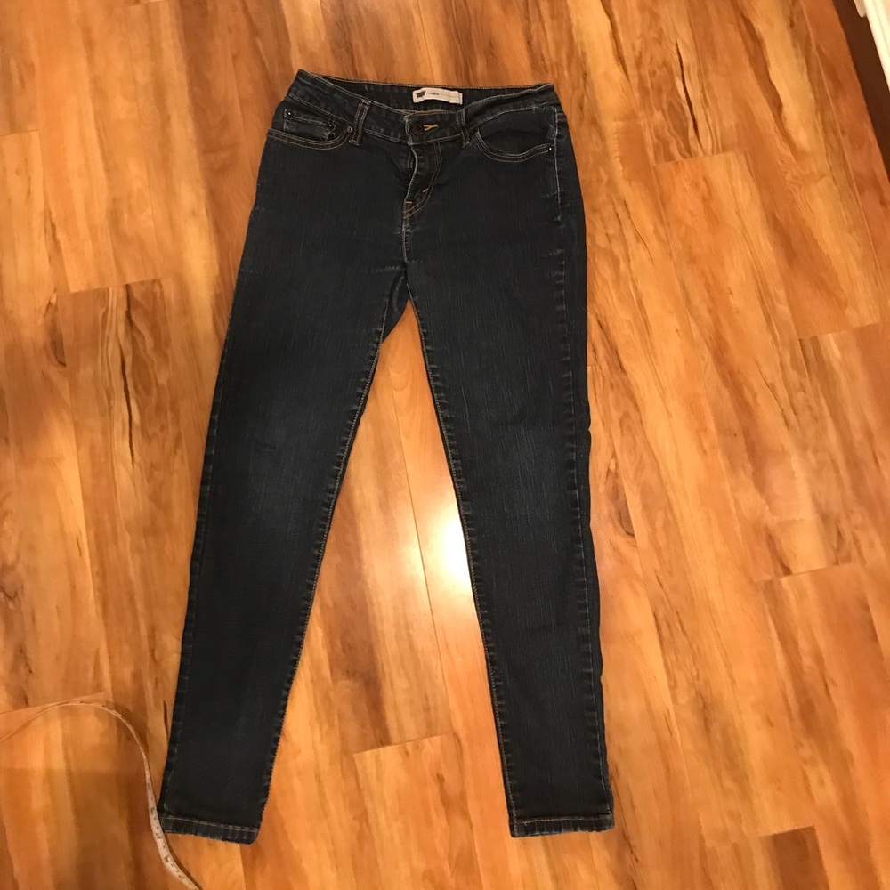 Levi Leggings. W29 L30. Dark wash.