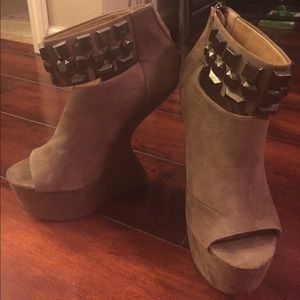 Chinese Laundry backless heels!