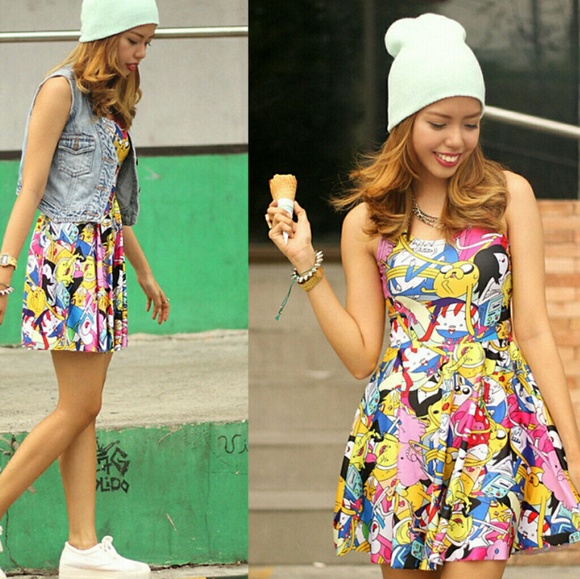 SALE! Adventure Time Skater Dress - Picture 6 of 6