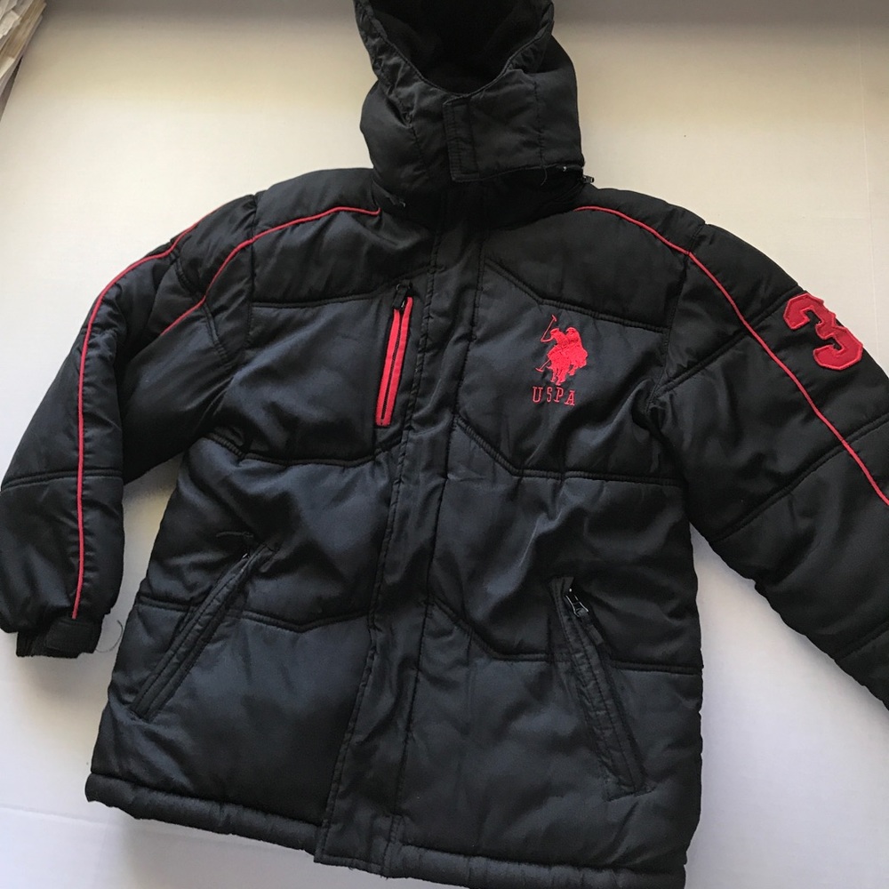US Polo Assn. USPA boys puffer snow jacket