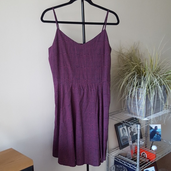 NWT GAP Polka Dot Spegettie Strap Dress Size L - Picture 2 of 7