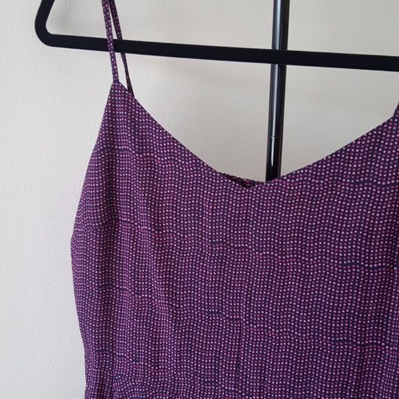 NWT GAP Polka Dot Spegettie Strap Dress Size L - Picture 4 of 7