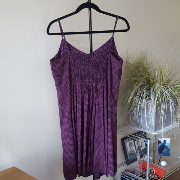 NWT GAP Polka Dot Spegettie Strap Dress Size L - Picture 3 of 7