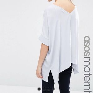 ASOS maternity grey top