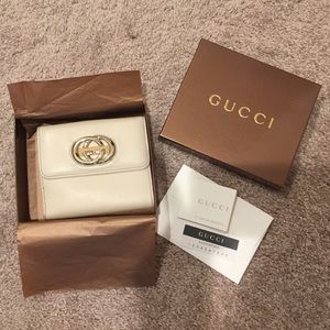 Authentic Gucci French Style Leather Wallet
