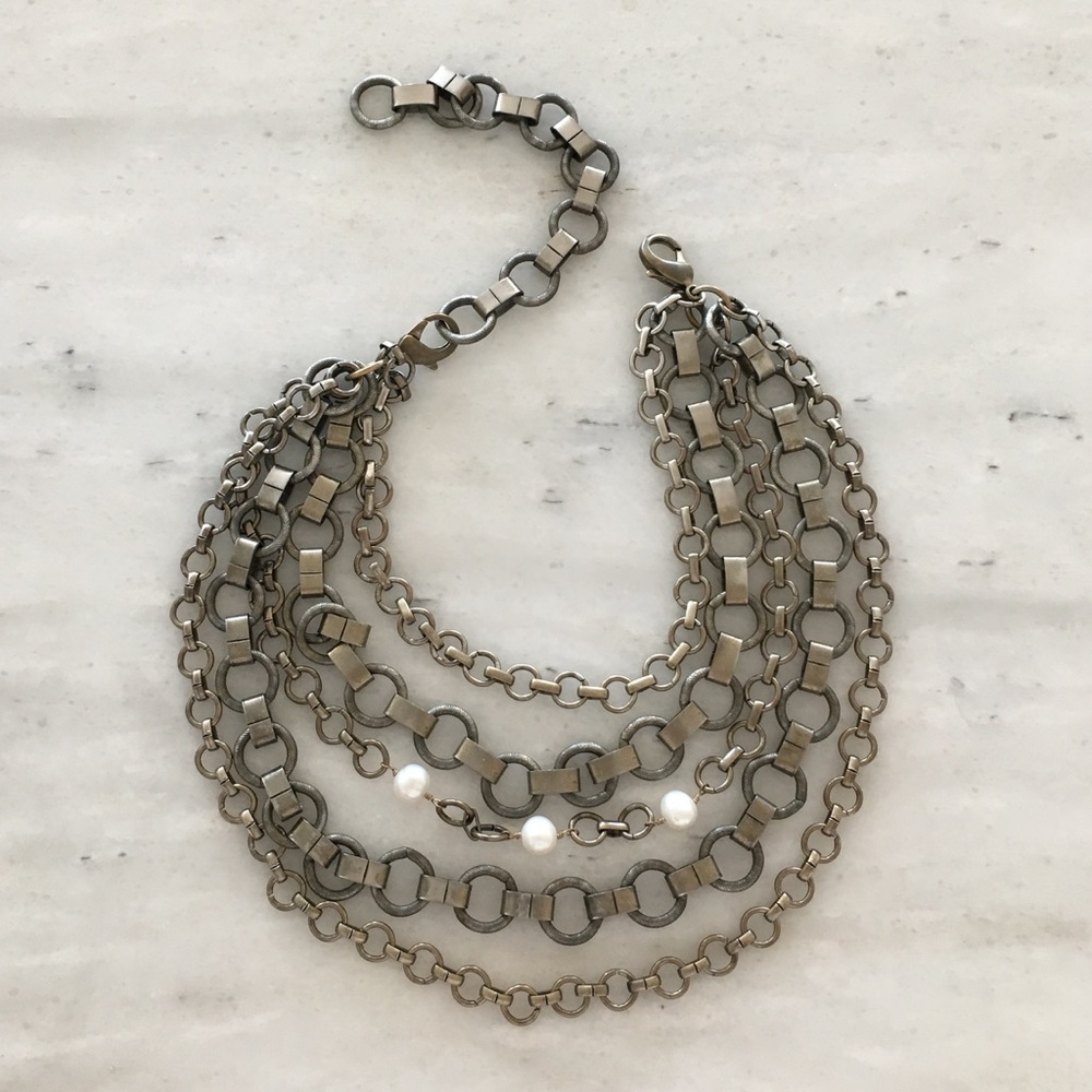 Monmartre NYC multichain necklace