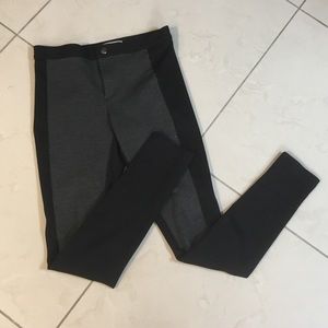 Black and grey stretch pants - these were my fav!