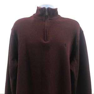 RALPH LAUREN MAROON MEN'S TURTLENECK SWEATER XXL