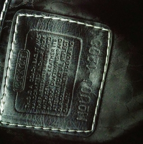 AUTHENTIC NEW BLACK COACH PURSE - Picture 2 of 5