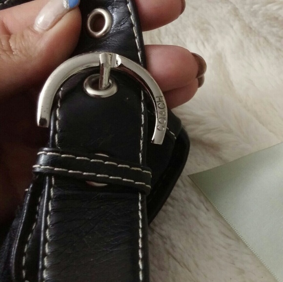 AUTHENTIC NEW BLACK COACH PURSE - Picture 5 of 5