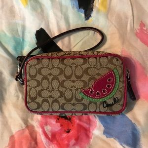 AUTHENTIC COACH wristlet!