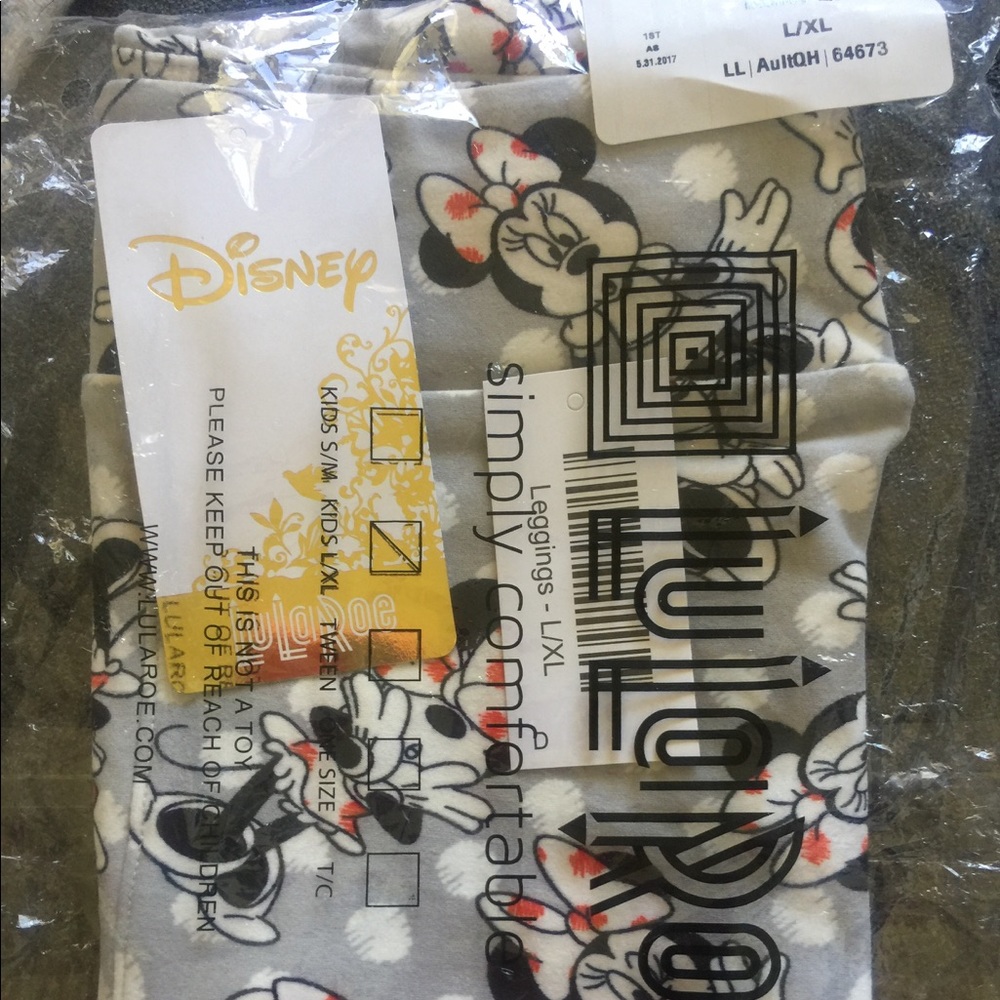Lularoe Disney l/xl kids