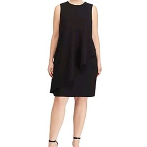 Lauren Ralph Lauren Goregette overlay shift dress Lauren Ralph Lauren Goregette overlay shift dress