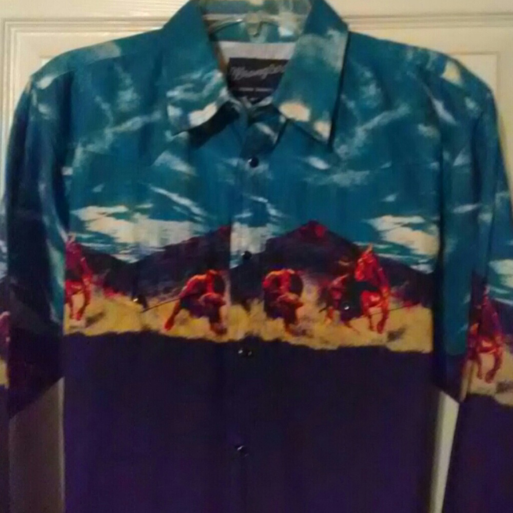 Ladies cotton western blouse