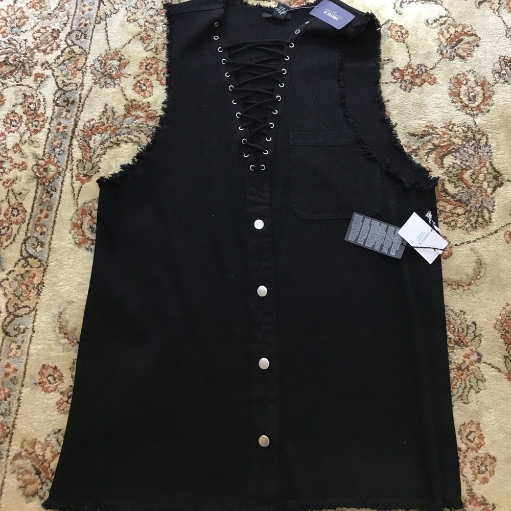 Short jean dress