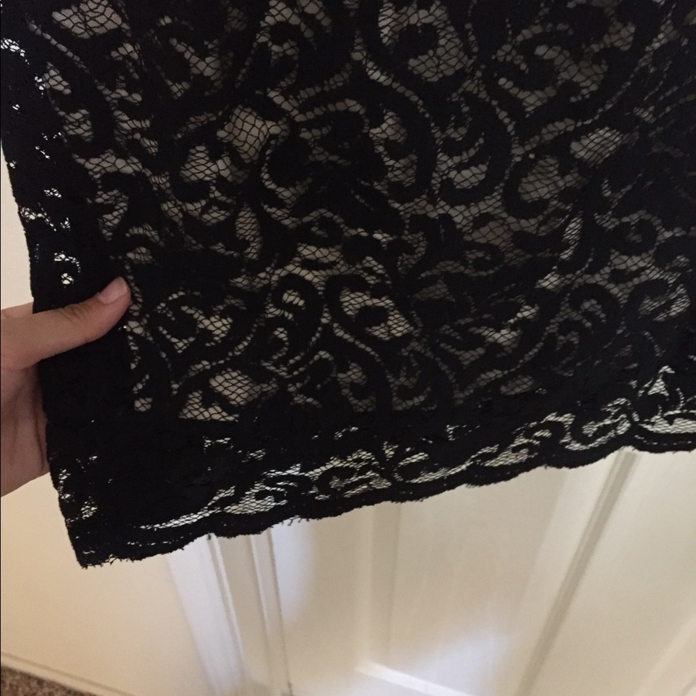💋Black Lace Cocktail Dress 🍸 - Picture 5 of 8