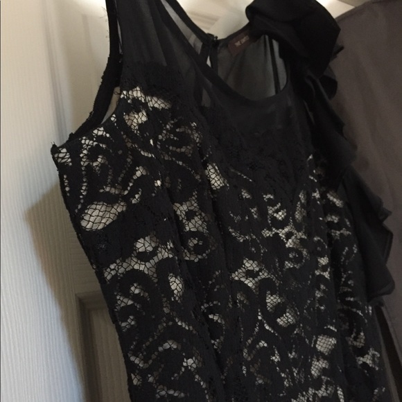 💋Black Lace Cocktail Dress 🍸 - Picture 4 of 8