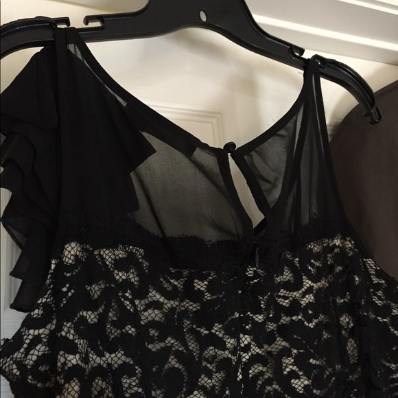 💋Black Lace Cocktail Dress 🍸 - Picture 6 of 8