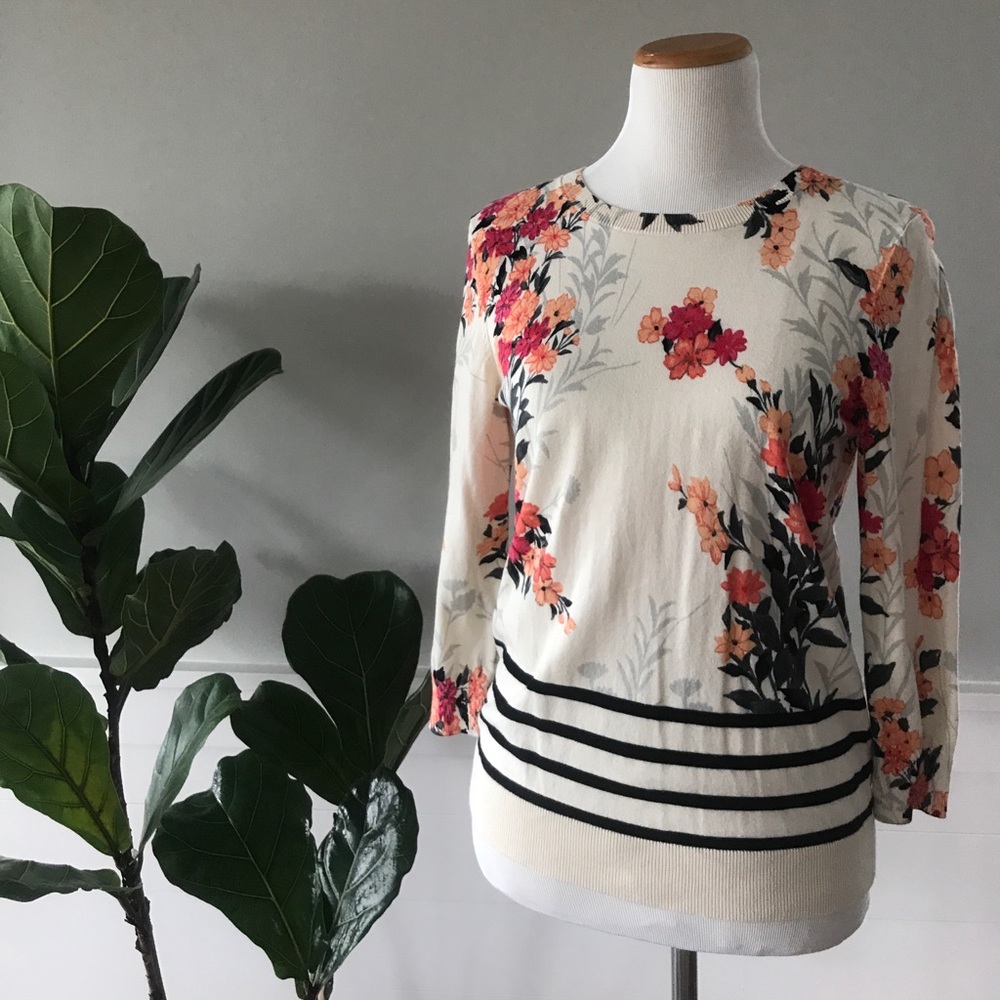 Talbots Quarter-sleeve Sweater