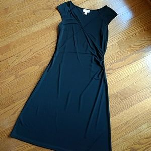 Faux wrap dress