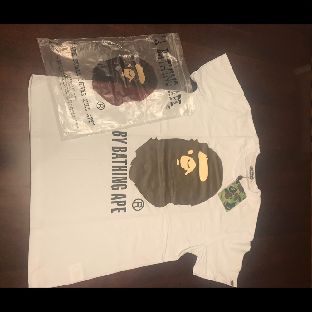 Medium bape tee shirt