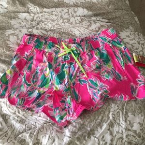 Lilly Pulitzer workout shorts
