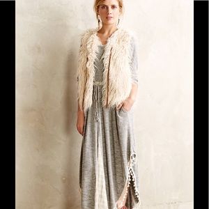 HEI HEI White First Frost Vest from Anthropologie