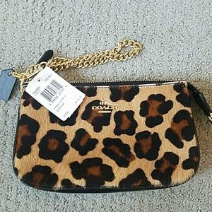 New Coach wristlet bag