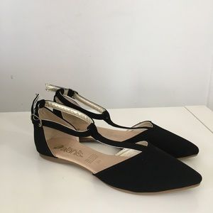 Black flats size 6