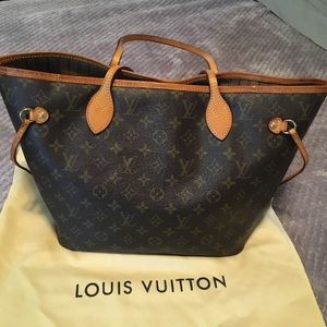 Authentic Louis Vuitton Neverfull Monogram MM