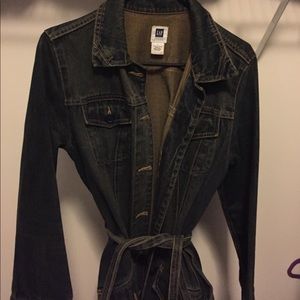 Jean trench/jacket
