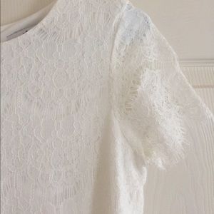 Lulu's White Lace Dress
