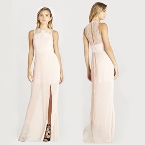 BCBGeneration Long Pleated Gown